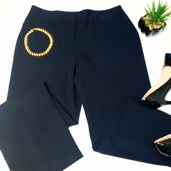 Liz Claiborne Navy Classic Career Pants 